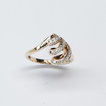 9ct Gold Diamond Ring